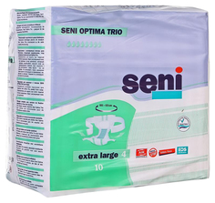 Подгузники для взрослых с поясом, XL, 10 шт. Seni Optima Trio Bella