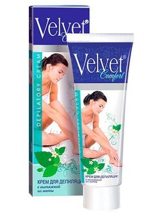 Крем для депиляции Velvet с вытяжкой из мяты 100мл