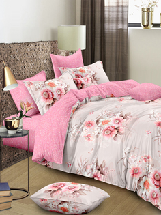 Постельное бельё Amore Mio Gold Beatrice Сатин Семейный