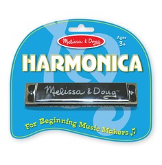 Губная гармошка Melissa & Doug металлизированный пластик