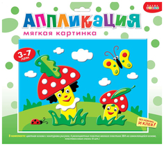 Аппликация Дрофа-Медиа Веселые мухоморчики