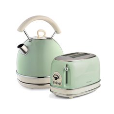Комплект Ariete Vintage Чайник электрический 2877/04 + тостер 155/14 Green