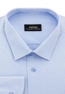 Рубашка мужская CASINO c214/157/26984/Z голубая 42
