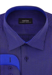 Рубашка мужская CASINO c235/1/12402/Z/1 синяя 40
