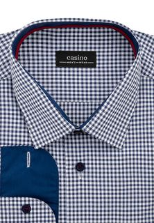Рубашка мужская CASINO c225/157/25690/Z/1p синяя 43