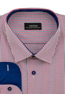 Рубашка мужская CASINO c265/157/7247/Z/1 красная 41