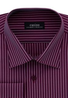 Рубашка мужская CASINO c661/1/789/Z бордовая 42