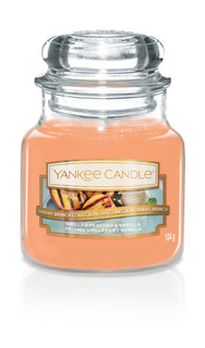 Свеча ароматическая Yankee Candle Персик на гриле и ваниль 25-40 ч