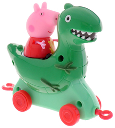 Каталка детская Intertoy Peppa Pig Луна-парк Динозавр с фигуркой Пеппы Росмэн 31012