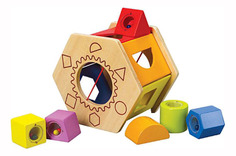 Шестигранный сортер Hape Е0407