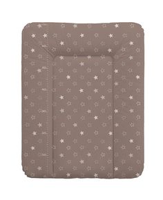 Матрац пеленальный Ceba Baby 70x50 см мягкий на комод Stars brown