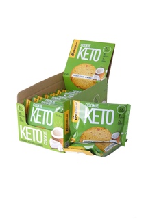 Bombbar Keto Cookie Кокос-миндаль 40г (коробка 12шт)