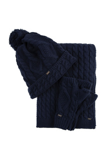 Комплект: шапка, шарф,перчатки U.S. Polo Assn.