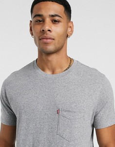 Серая футболка с карманом Levis-Серый Levis®