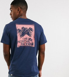 Футболка The North Face Stroke Mountain эксклюзивно на ASOS-Синий