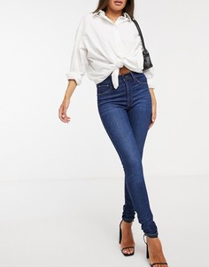 Темно-голубые супероблегающие джинсы Levis-Синий Levis®