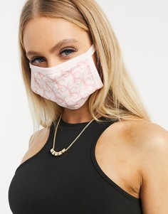 Розовая маска для лица с монограммой Sixth June-Розовый