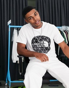 Белая футболка The North Face Geodome-Белый