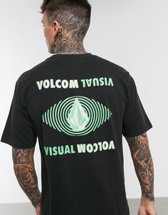 Черная футболка Volcom-Черный