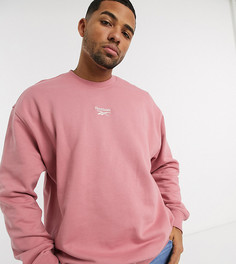 Розовый свитшот с логотипом Reebok Classics эксклюзивно для ASOS
