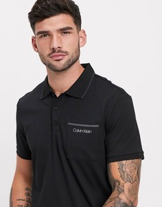 Футболка-поло Calvin Klein-Черный