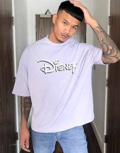 Oversized-футболка с принтом "Disney" ASOS DESIGN-Фиолетовый