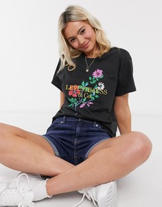 Черная футболка в стиле 90-х с логотипом Levis-Черный Levis®