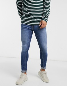 Синие джинсы скинни Jack & Jones-Синий