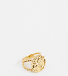 Позолоченное кольцо с созвездием Пегаса Reclaimed Vintage inspired-Золотой
