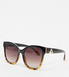 Черные солнцезащитные очки с эффектом деграде ALDO-Черный
