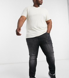 Черные джинсы скинни ASOS DESIGN Plus-Черный