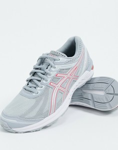 Кроссовки серого/розового цвета Asics Running Gel-Sileo-Серый
