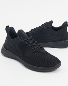 Черные трикотажные кроссовки ALDO-Черный