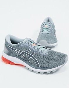 Светло-серые кроссовки Asics Running GT-1000 9-Серый