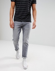 Серые джинсы прямого кроя Esprit-Серый