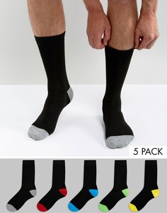 5 пар носков Brave Soul-Черный