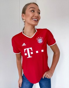 Красная футболка adidas Football Bayern Munich-Красный
