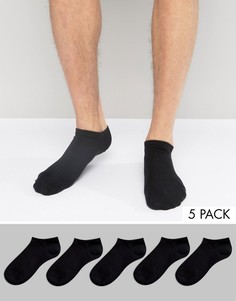 Набор из 5 пар спортивных носков Jack & Jones-Черный