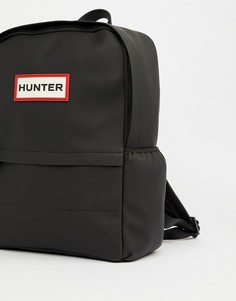 Черный прорезиненный рюкзак Hunter Original