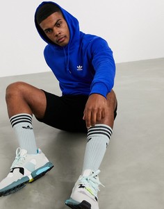 Голубой худи adidas Originals essentials-Синий