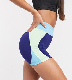 Шорты в стиле колор блок ASOS 4505 Tall-Мульти