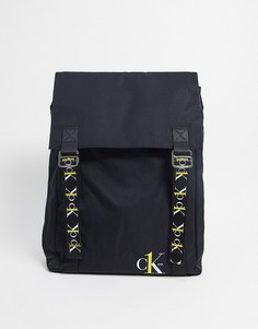Рюкзак с отделкой лентой Calvin Klein ck1 xl-Черный
