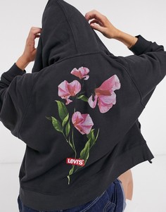 Худи с принтом Levis-Черный Levis®