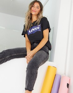 Черная футболка с графичным логотипом Levis-Черный Levis®