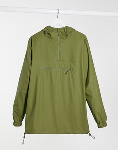 Зеленая легкая куртка на молнии Rains-Зеленый