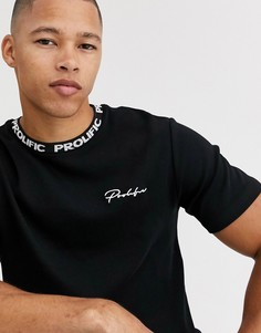 Черная футболка River Island prolific-Черный