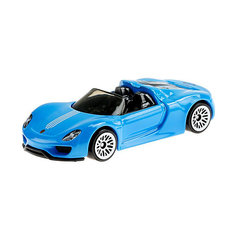 Базовая машинка Hot Wheels Porsche 918 Spyder Mattel