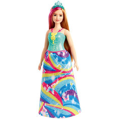 Кукла Barbie Dreamtopia "Принцесса" В голубом топе Mattel