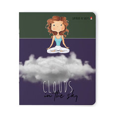Комплект тетрадей Альт "Девочки в облаках", клетка, 48 листов