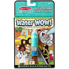Книжка-раскраска Melissa&Doug Рисуем водой. Профессии